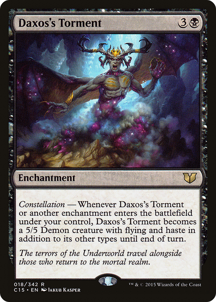 Daxos's Torment (C15-018) - Commander 2015 - Premium MTG Single from Wizards of the Coast - Just $0.08! Shop now at Game Crave Tournament Store