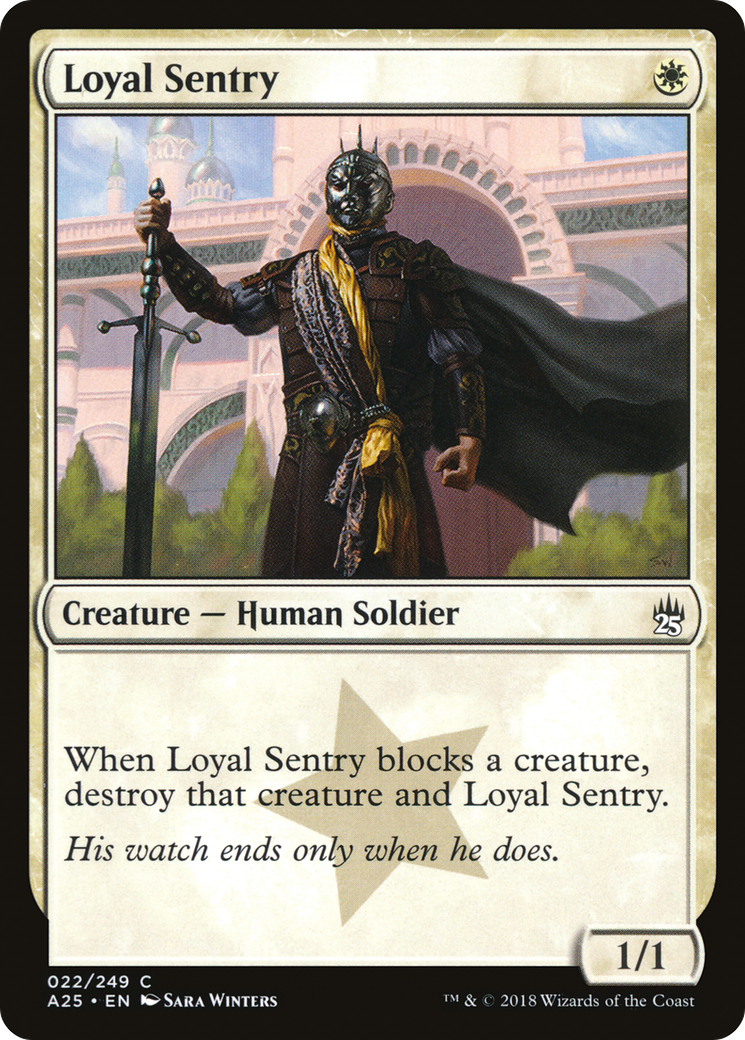 Loyal Sentry (A25-022) - Masters 25 - Premium MTG Single from Wizards of the Coast - Just $0.08! Shop now at Game Crave Tournament Store