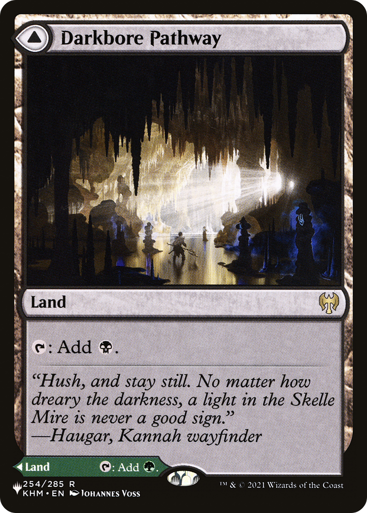 Darkbore Pathway // Slitherbore Pathway (PCTB-069) - From Cute to Brute - Premium MTG Single from Wizards of the Coast - Just $4.10! Shop now at Game Crave Tournament Store
