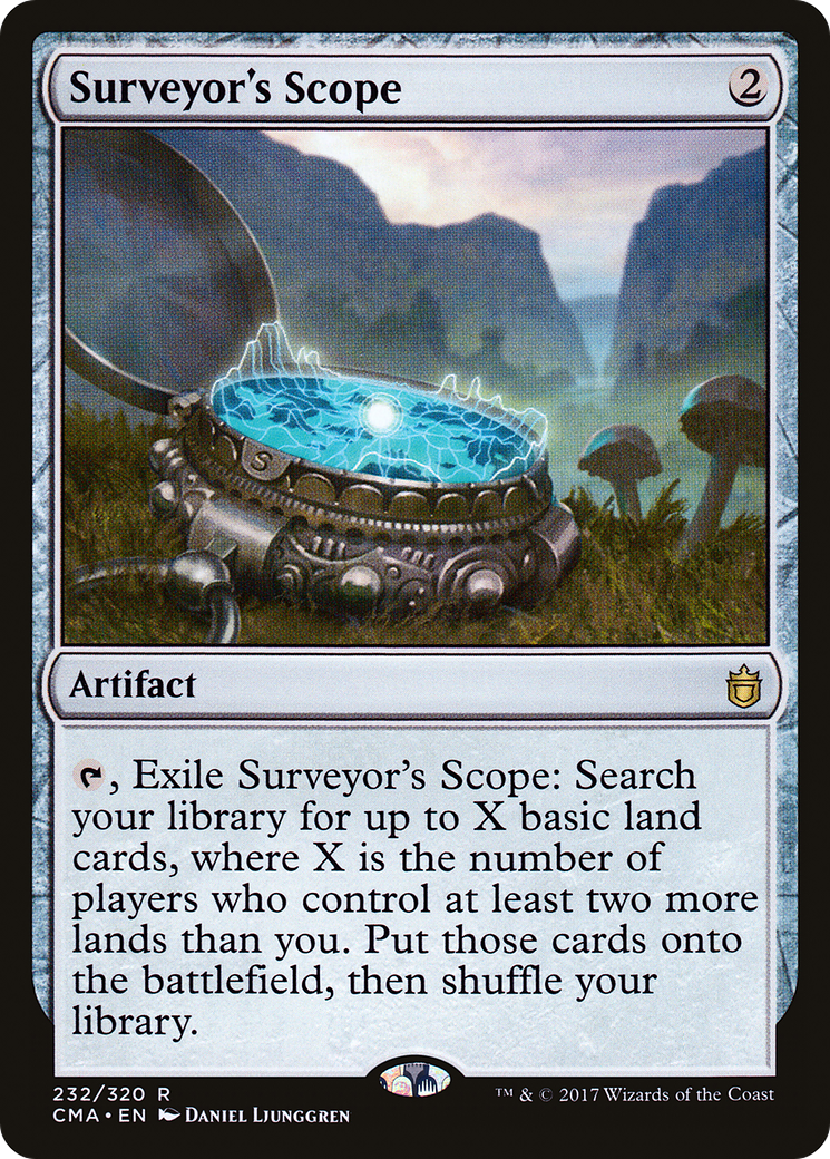Surveyor's Scope (CMA-232) - Commander Anthology - Premium MTG Single from Wizards of the Coast - Just $1.35! Shop now at Game Crave Tournament Store