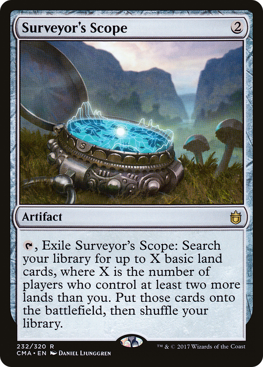 Surveyor's Scope (CMA-232) - Commander Anthology - Premium MTG Single from Wizards of the Coast - Just $1.35! Shop now at Game Crave Tournament Store