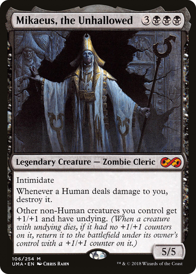 Mikaeus, the Unhallowed (UMA-106) - Ultimate Masters - Premium MTG Single from Wizards of the Coast - Just $8.26! Shop now at Game Crave Tournament Store