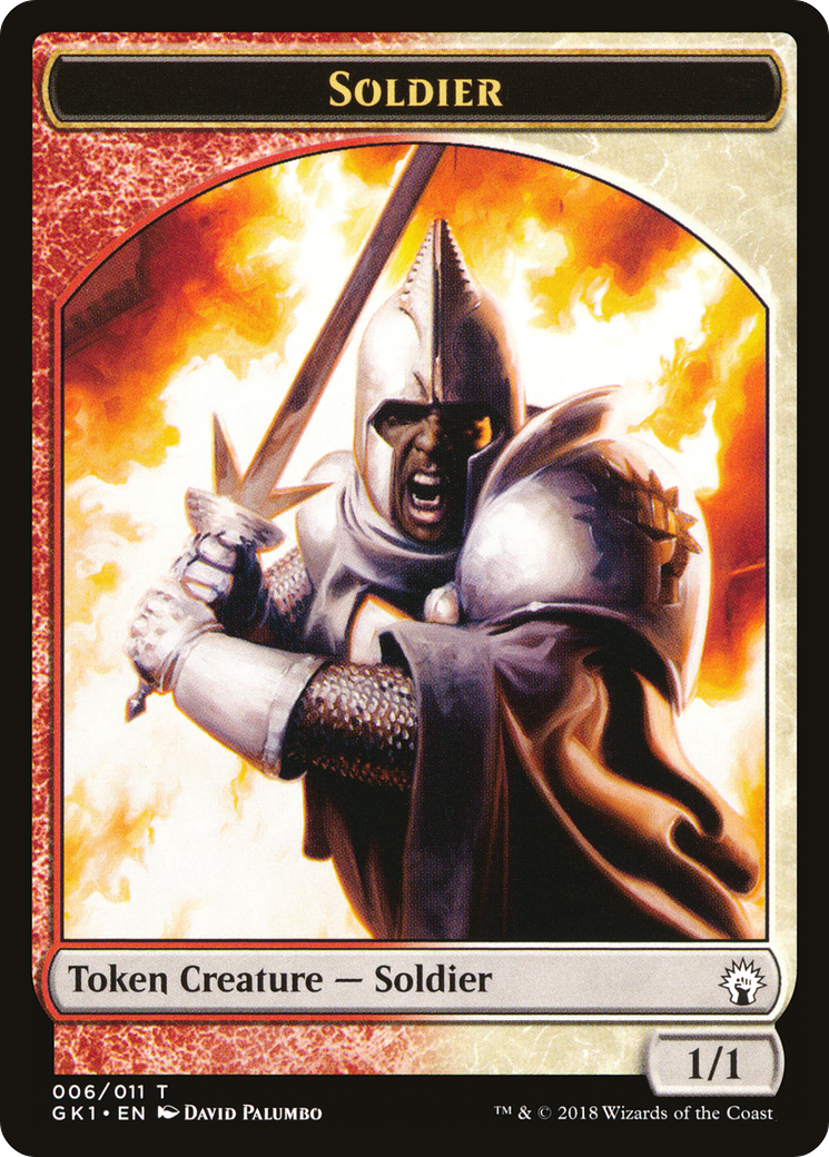 Soldier // Soldier (TGK1-002) - GRN Guild Kit Tokens - Premium MTG Single from Wizards of the Coast - Just $0.73! Shop now at Game Crave Tournament Store