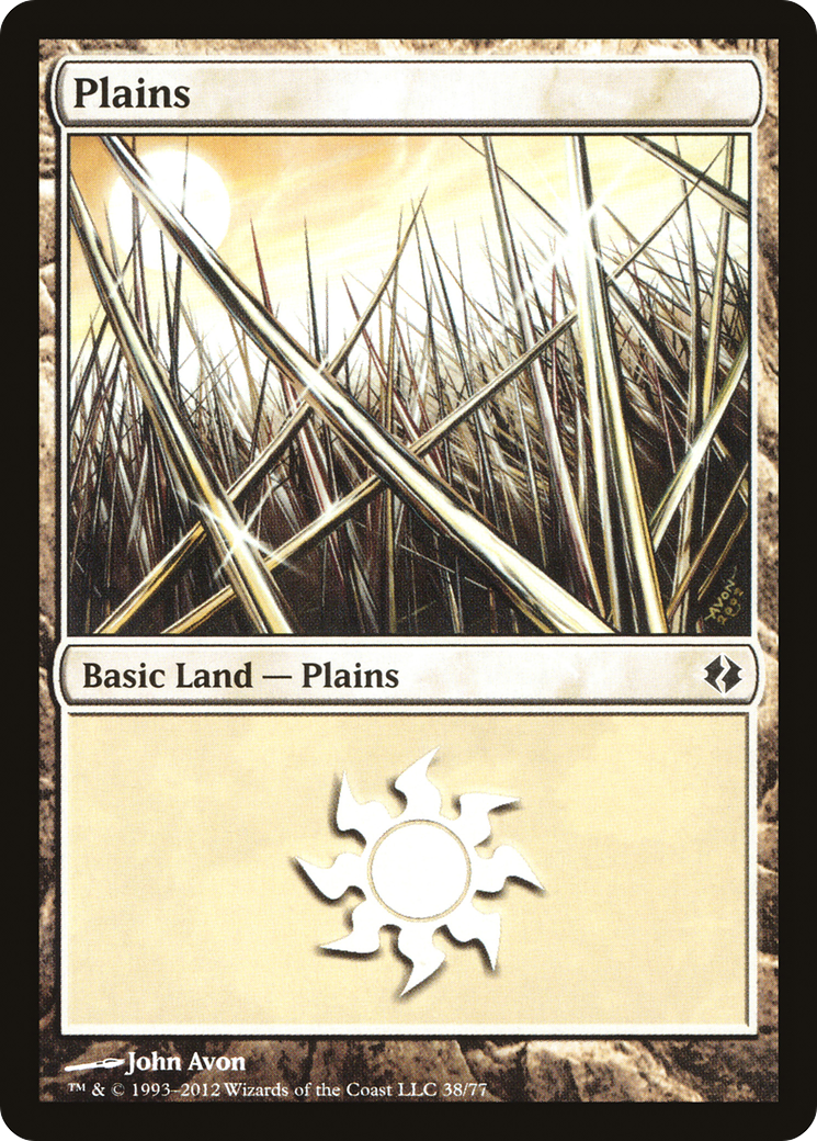Plains (DDI-038) - Duel Decks: Venser vs. Koth - Premium MTG Single from Wizards of the Coast - Just $0.25! Shop now at Game Crave Tournament Store
