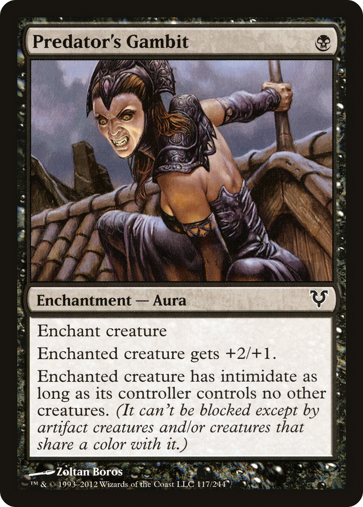 Predator's Gambit (AVR-117) - Avacyn Restored Foil - Premium MTG Single from Wizards of the Coast - Just $0.27! Shop now at Game Crave Tournament Store