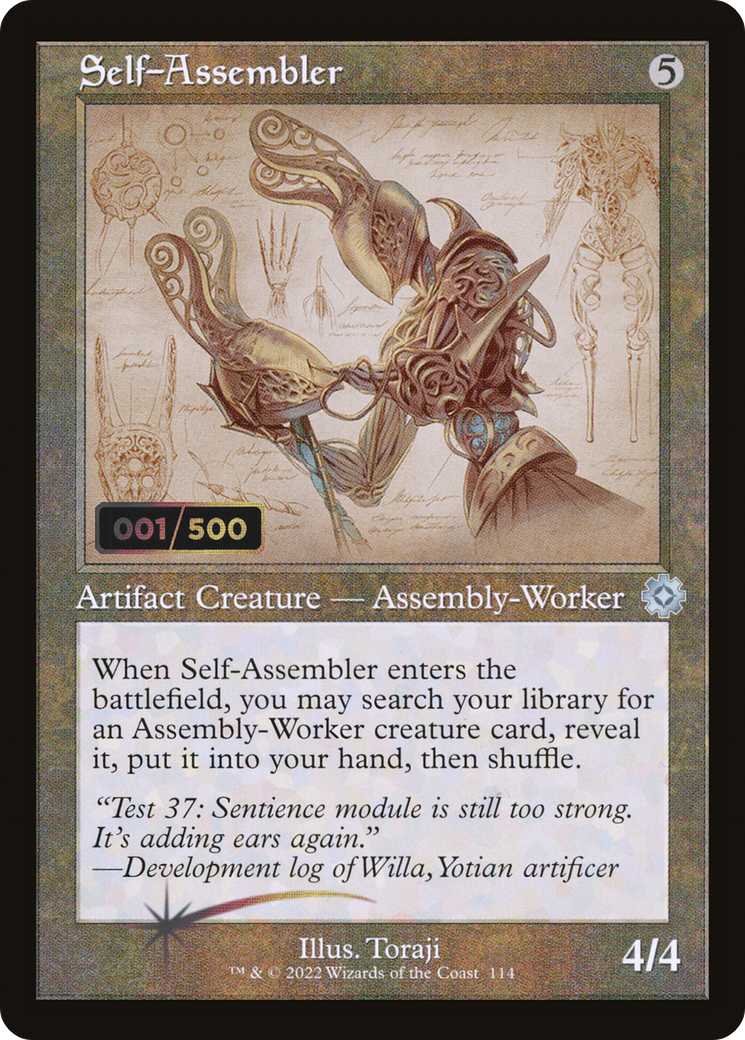 Self-Assembler (BRR-114Z) - The Brothers' War Retro Artifacts Foil - Premium MTG Single from Wizards of the Coast - Just $24! Shop now at Game Crave Tournament Store