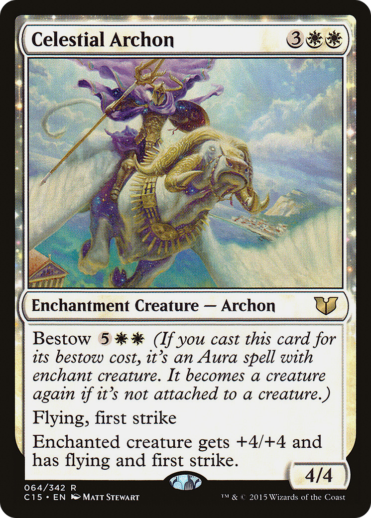 Celestial Archon (C15-064) - Commander 2015: (nyxtouched) - Premium MTG Single from Wizards of the Coast - Just $0.08! Shop now at Game Crave Tournament Store