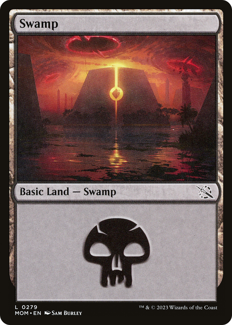 Swamp (MOM-279) - March of the Machine - Premium MTG Single from Wizards of the Coast - Just $0.08! Shop now at Game Crave Tournament Store