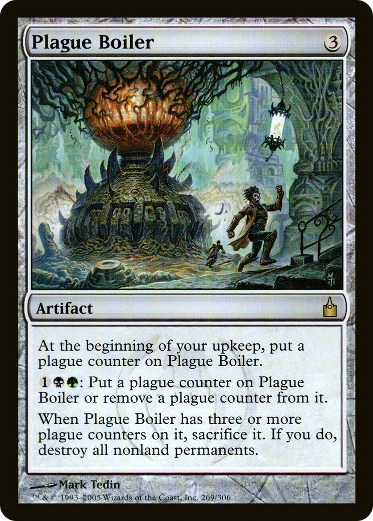 Plague Boiler (RAV-269) - Ravnica: City of Guilds Foil - Premium MTG Single from Wizards of the Coast - Just $0.24! Shop now at Game Crave Tournament Store
