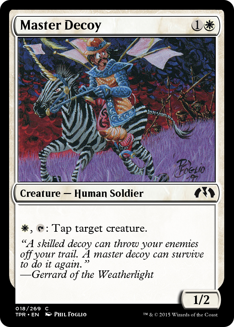 Master Decoy (TPR-018) - Tempest Remastered Foil - Premium MTG Single from Wizards of the Coast - Just $0! Shop now at Game Crave Tournament Store