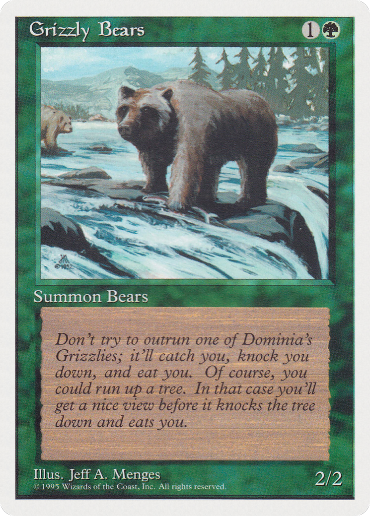 Grizzly Bears (RQS-041) - Rivals Quick Start Set - Premium MTG Single from Wizards of the Coast - Just $0! Shop now at Game Crave Tournament Store