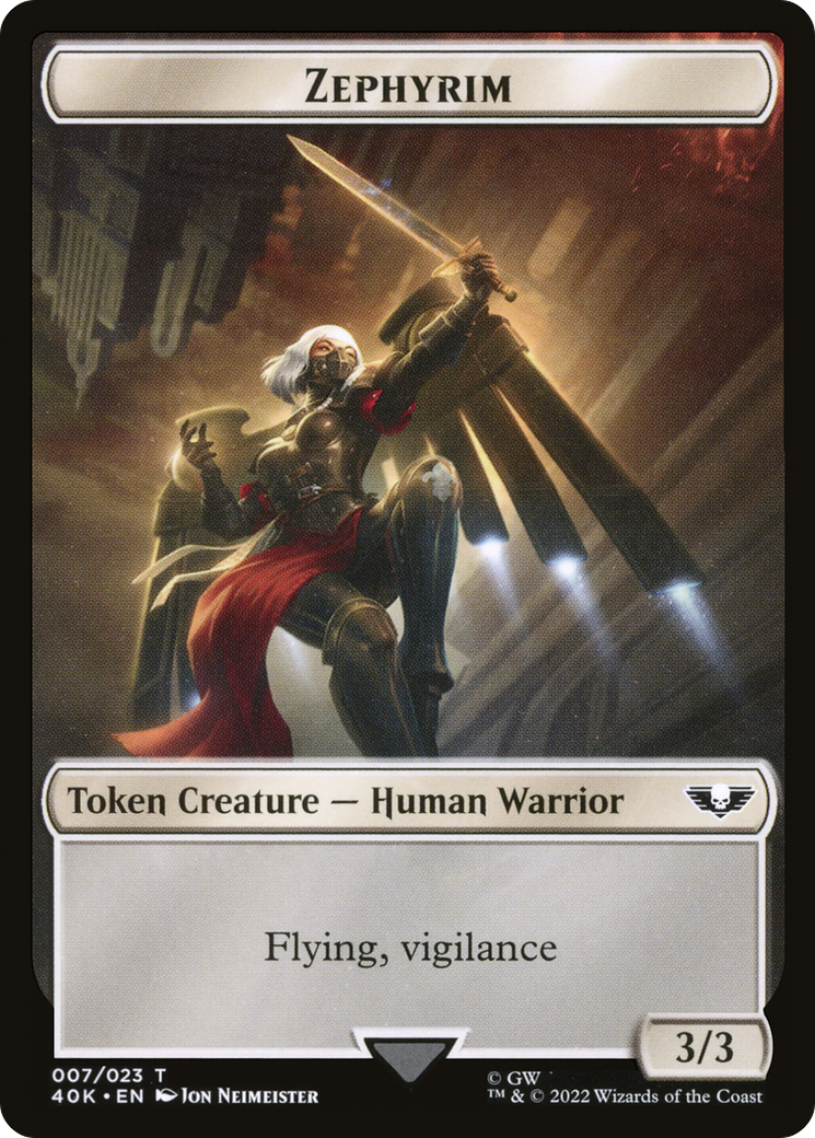 Zephyrim (T40K-007) - Warhammer 40,000 Tokens - Premium MTG Single from Wizards of the Coast - Just $0! Shop now at Game Crave Tournament Store