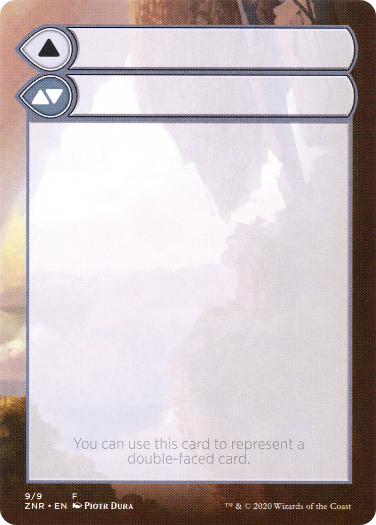 Double-Faced Substitute Card (SZNR-009) - Zendikar Rising Substitute Cards - Premium MTG Single from Wizards of the Coast - Just $0! Shop now at Game Crave Tournament Store
