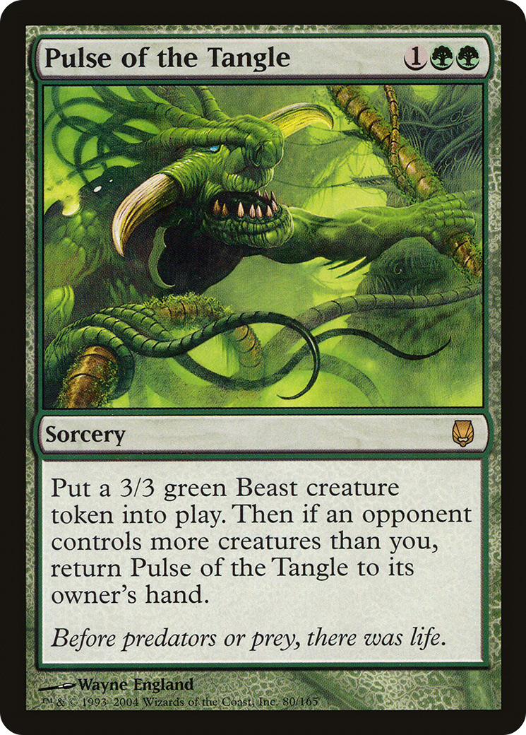 Pulse of the Tangle (DST-080) - Darksteel - Premium MTG Single from Wizards of the Coast - Just $0.08! Shop now at Game Crave Tournament Store