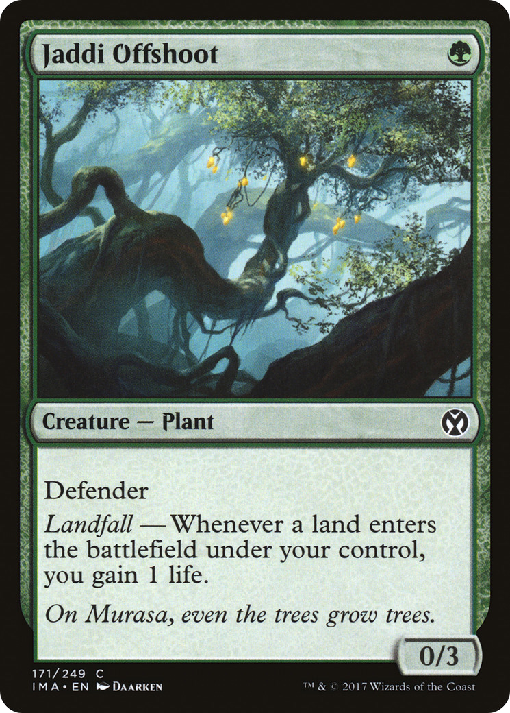 Jaddi Offshoot (IMA-171) - Iconic Masters Foil - Premium MTG Single from Wizards of the Coast - Just $0.08! Shop now at Game Crave Tournament Store