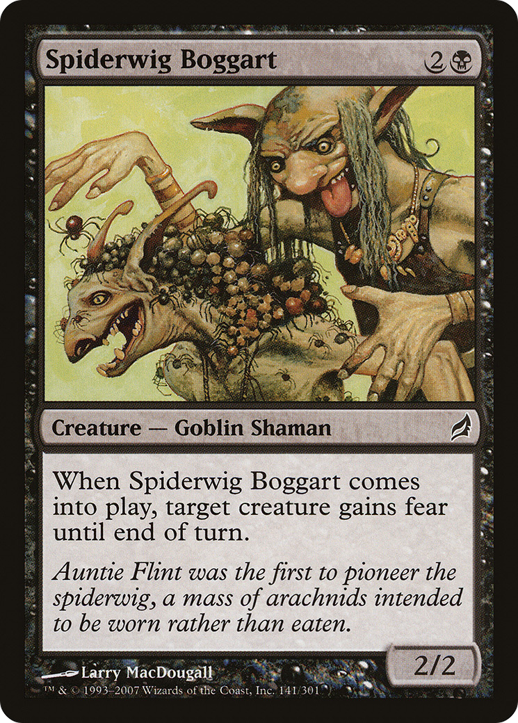 Spiderwig Boggart (LRW-141) - Lorwyn - Premium MTG Single from Wizards of the Coast - Just $0.08! Shop now at Game Crave Tournament Store