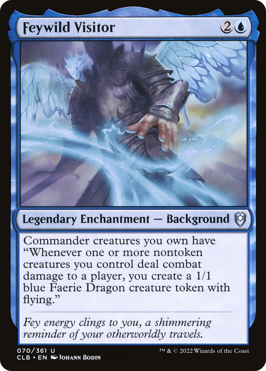 Feywild Visitor (CLB-070) - Commander Legends: Battle for Baldur's Gate - Premium MTG Single from Wizards of the Coast - Just $0.08! Shop now at Game Crave Tournament Store