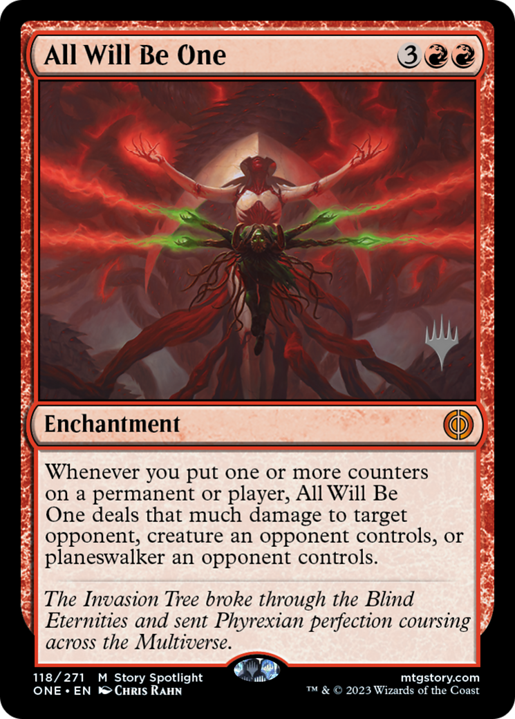All Will Be One (PONE-118P) - Phyrexia: All Will Be One Promos Foil - Premium MTG Single from Wizards of the Coast - Just $2.99! Shop now at Game Crave Tournament Store