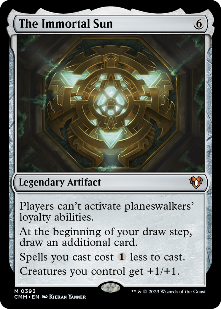 The Immortal Sun (CMM-393) - Commander Masters - Premium MTG Single from Wizards of the Coast - Just $3.46! Shop now at Game Crave Tournament Store