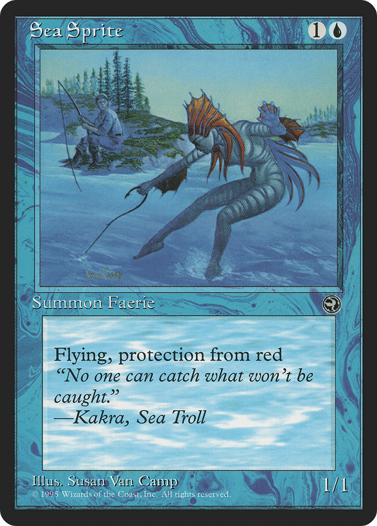 Sea Sprite (HML-038) - Homelands - Premium MTG Single from Wizards of the Coast - Just $0.08! Shop now at Game Crave Tournament Store
