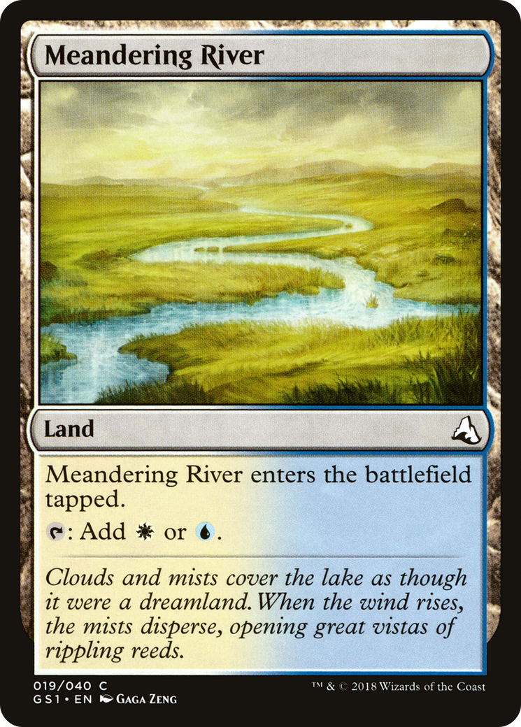 Meandering River (GS1-019) - Global Series Jiang Yanggu & Mu Yanling - Premium MTG Single from Wizards of the Coast - Just $0.08! Shop now at Game Crave Tournament Store