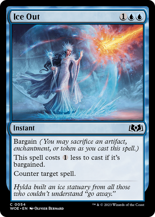 Ice Out (WOE-054) - Wilds of Eldraine - Premium MTG Single from Wizards of the Coast - Just $0.08! Shop now at Game Crave Tournament Store