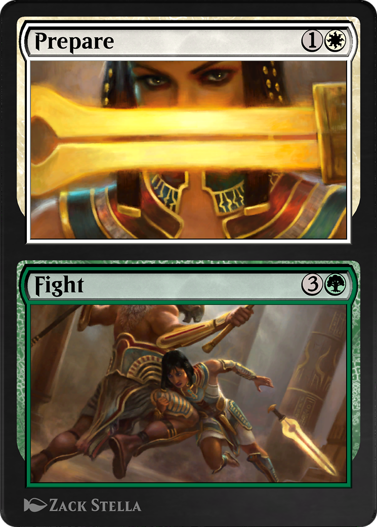 Prepare // Fight (AKR-251) - Amonkhet Remastered - Premium MTG Single from Wizards of the Coast - Just $0! Shop now at Game Crave Tournament Store