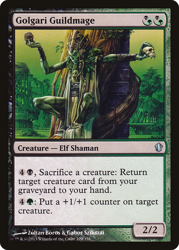 Golgari Guildmage (C13-229) - Commander 2013 - Premium MTG Single from Wizards of the Coast - Just $0.08! Shop now at Game Crave Tournament Store