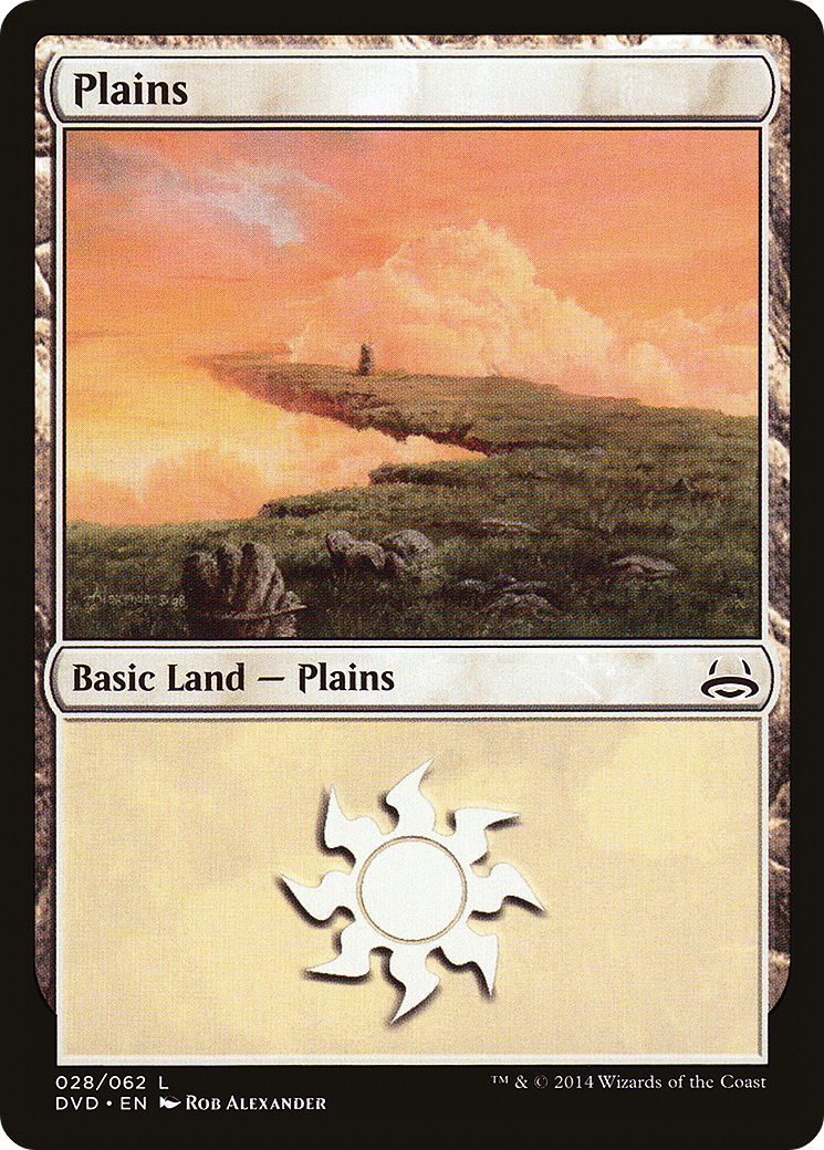 Plains (DVD-028) - Duel Decks Anthology: Divine vs. Demonic - Premium MTG Single from Wizards of the Coast - Just $0.17! Shop now at Game Crave Tournament Store