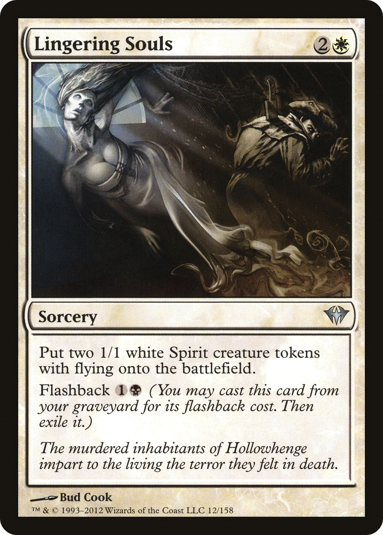 Lingering Souls (DKA-012) - Dark Ascension - Premium MTG Single from Wizards of the Coast - Just $0.08! Shop now at Game Crave Tournament Store