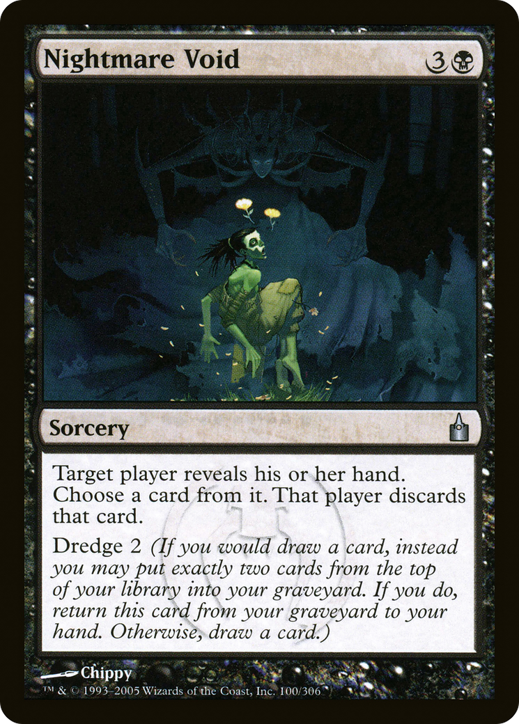 Nightmare Void (RAV-100) - Ravnica: City of Guilds Foil - Premium MTG Single from Wizards of the Coast - Just $0.10! Shop now at Game Crave Tournament Store