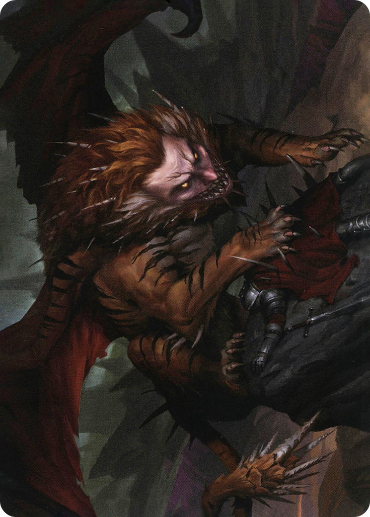 Manticore // Manticore (AAFR-006) - Adventures in the Forgotten Realms Art Series (Borderless) - Premium MTG Single from Wizards of the Coast - Just $0! Shop now at Game Crave Tournament Store