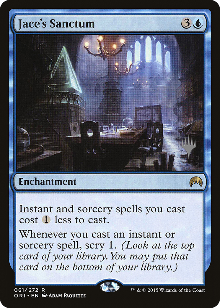 Jace's Sanctum (PORI-61P) - Magic Origins Promos - Premium MTG Single from Wizards of the Coast - Just $0.53! Shop now at Game Crave Tournament Store