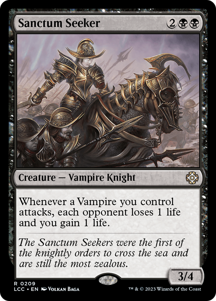 Sanctum Seeker (LCC-209) - The Lost Caverns of Ixalan Commander - Premium MTG Single from Wizards of the Coast - Just $0.08! Shop now at Game Crave Tournament Store