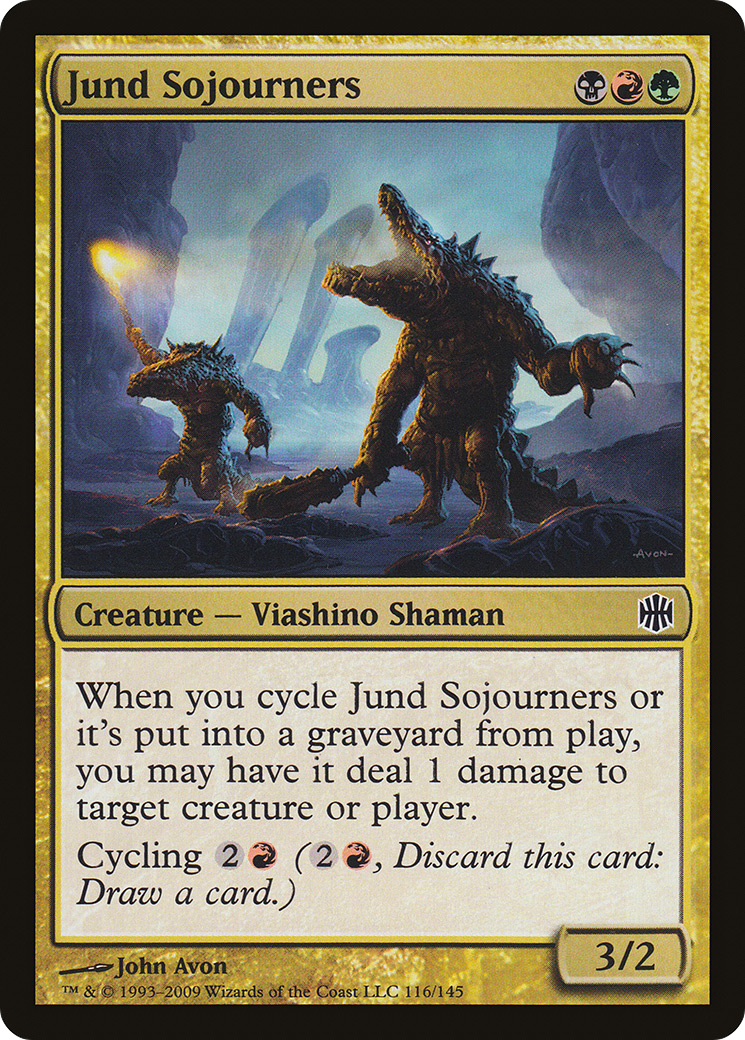 Jund Sojourners (ARB-116) - Alara Reborn - Premium MTG Single from Wizards of the Coast - Just $0.08! Shop now at Game Crave Tournament Store