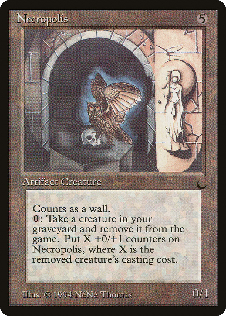 Necropolis (DRK-105) - The Dark - Premium MTG Single from Wizards of the Coast - Just $0.30! Shop now at Game Crave Tournament Store