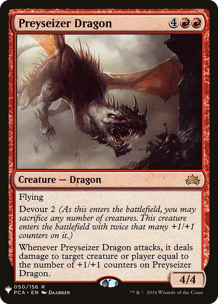 Preyseizer Dragon (MB1-1025) - Mystery Booster - Premium MTG Single from Wizards of the Coast - Just $0.08! Shop now at Game Crave Tournament Store