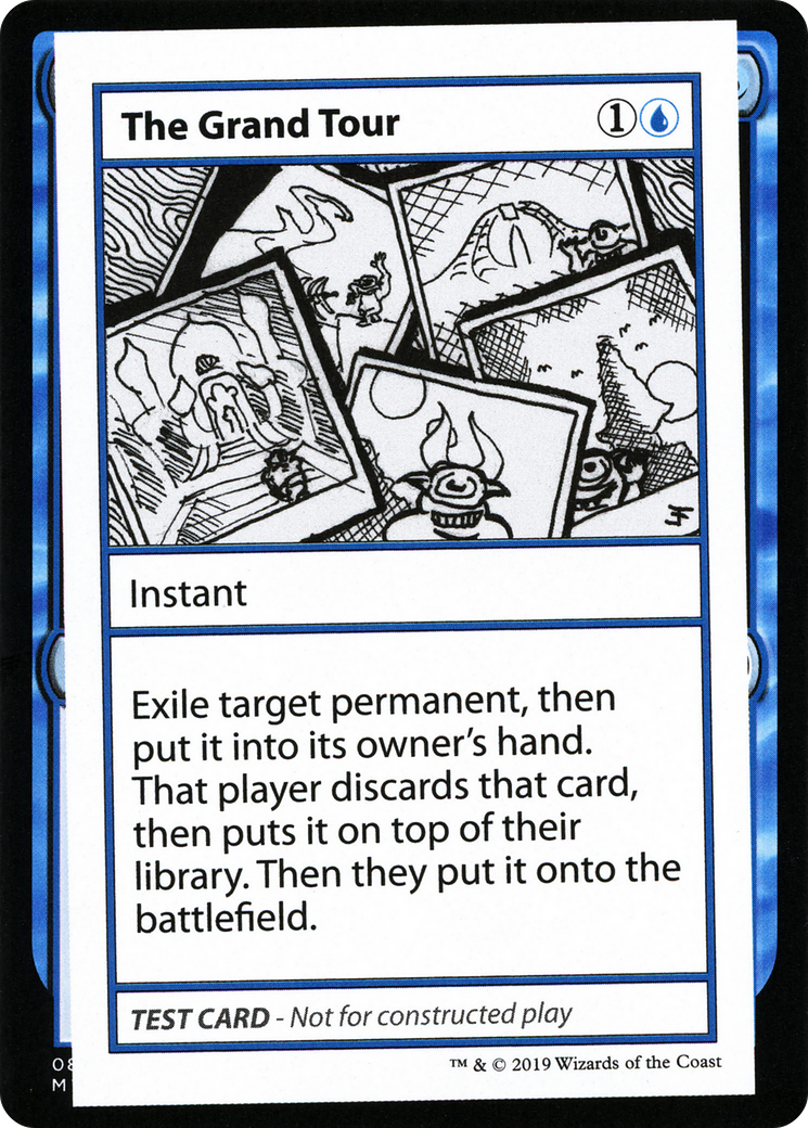 The Grand Tour (CMB2-030) - Mystery Booster Playtest Cards 2021 - Premium MTG Single from Wizards of the Coast - Just $0.08! Shop now at Game Crave Tournament Store