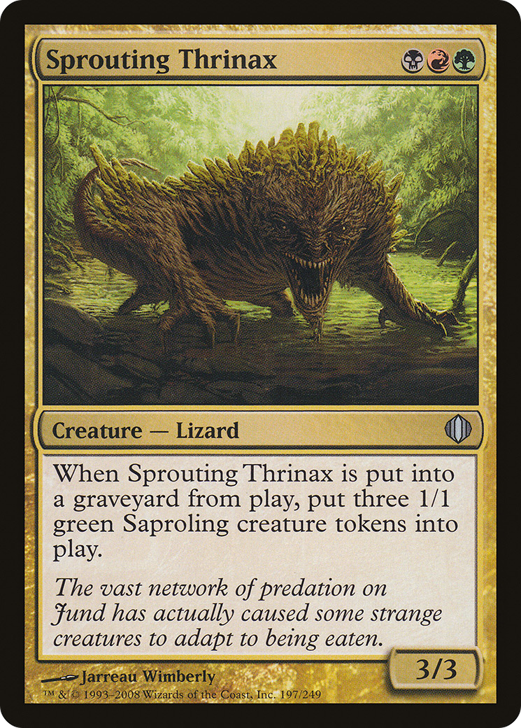 Sprouting Thrinax (ALA-197) - Shards of Alara - Premium MTG Single from Wizards of the Coast - Just $0.08! Shop now at Game Crave Tournament Store