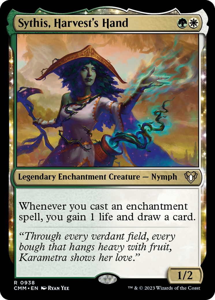 Sythis, Harvest's Hand (CMM-938) - Commander Masters - Premium MTG Single from Wizards of the Coast - Just $0.80! Shop now at Game Crave Tournament Store