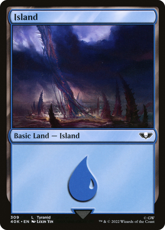 Island (40K-309) - Warhammer 40,000 Commander - Premium MTG Single from Wizards of the Coast - Just $0.08! Shop now at Game Crave Tournament Store