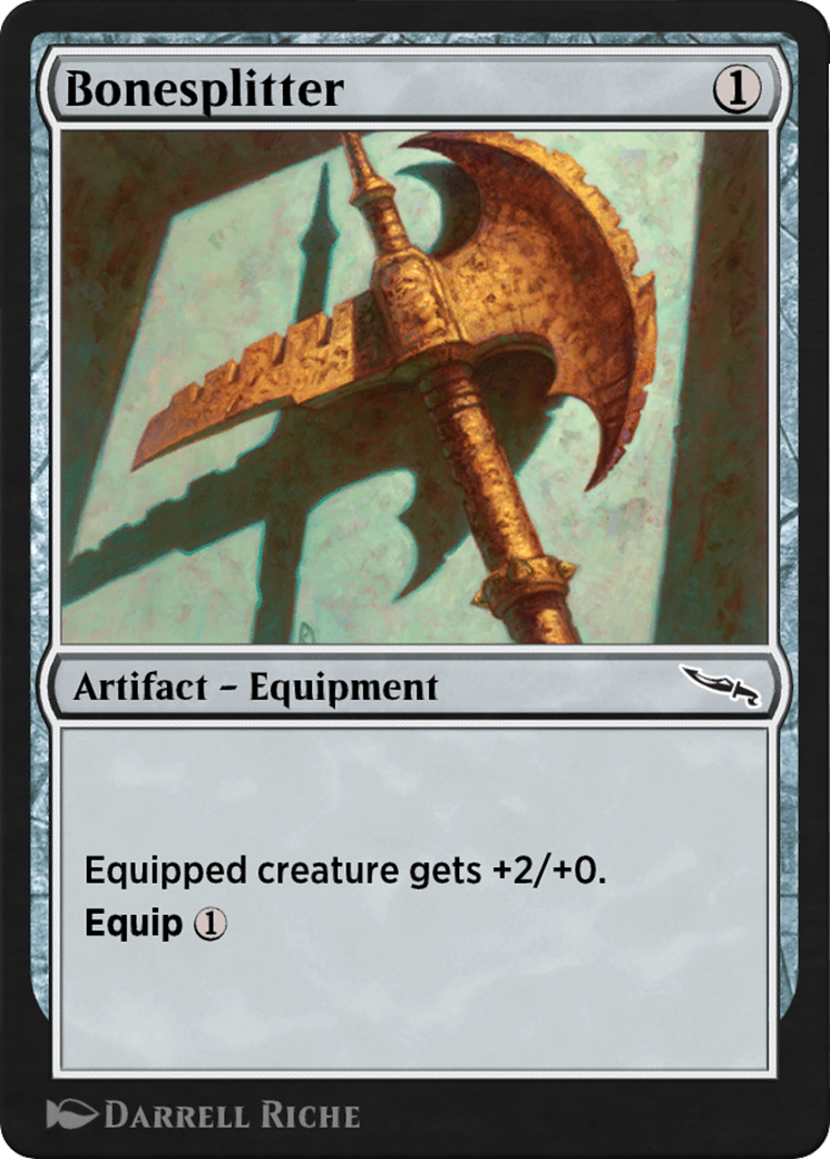 Bonesplitter (HA4-021) - Historic Anthology 4 - Premium MTG Single from Wizards of the Coast - Just $0! Shop now at Game Crave Tournament Store