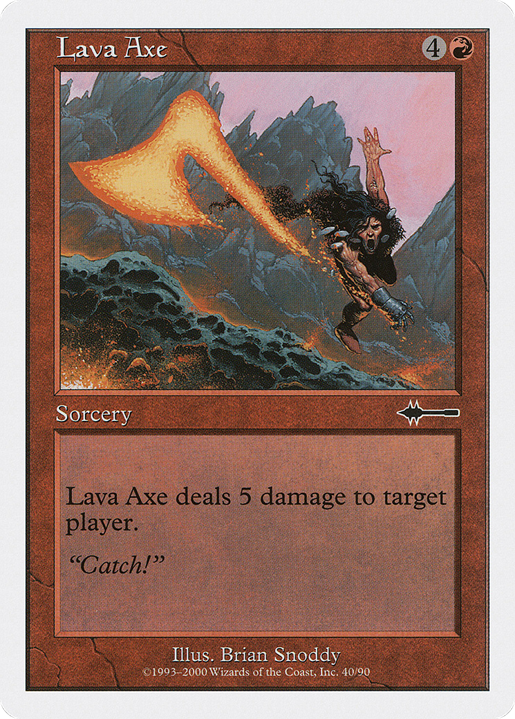 Lava Axe (BTD-040) - Beatdown Box Set - Premium MTG Single from Wizards of the Coast - Just $0.08! Shop now at Game Crave Tournament Store