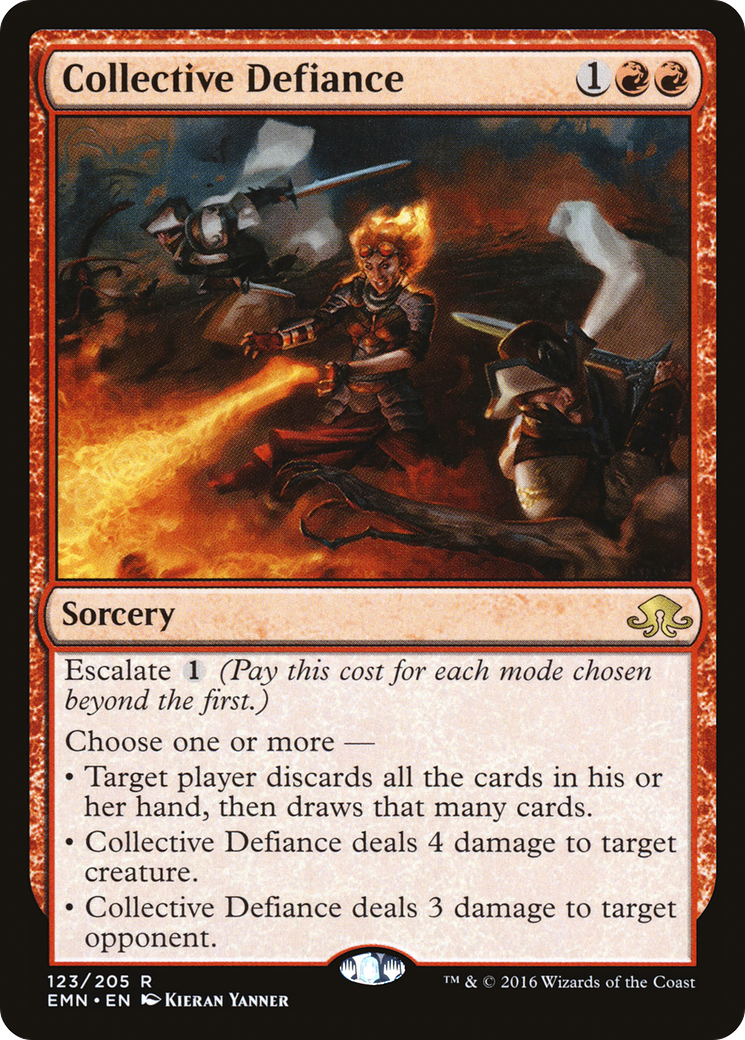 Collective Defiance (EMN-123) - Eldritch Moon Foil - Premium MTG Single from Wizards of the Coast - Just $0.39! Shop now at Game Crave Tournament Store