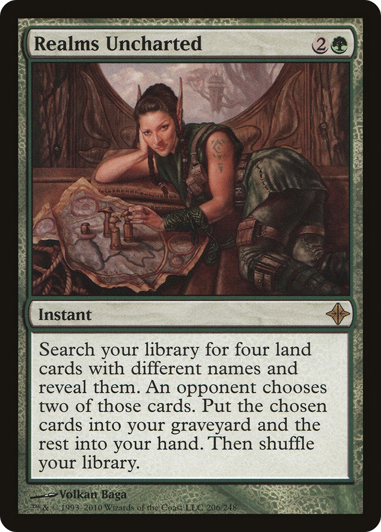 Realms Uncharted (ROE-206) - Rise of the Eldrazi - Premium MTG Single from Wizards of the Coast - Just $11.62! Shop now at Game Crave Tournament Store