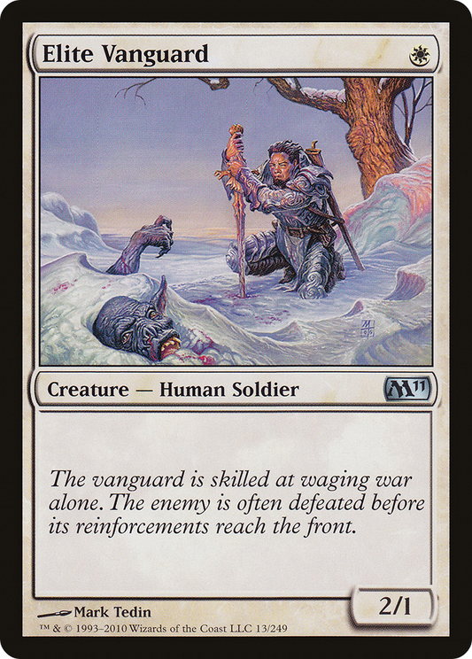 Elite Vanguard (M11-013) - Magic 2011 - Premium MTG Single from Wizards of the Coast - Just $0.25! Shop now at Game Crave Tournament Store