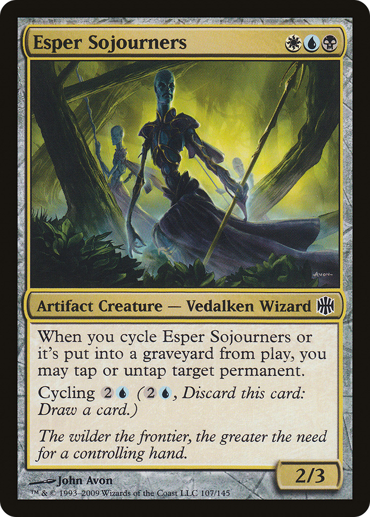Esper Sojourners (ARB-107) - Alara Reborn Foil - Premium MTG Single from Wizards of the Coast - Just $0.25! Shop now at Game Crave Tournament Store