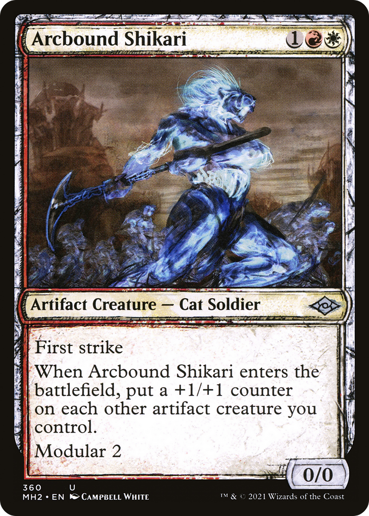 Arcbound Shikari (MH2-360) - Modern Horizons 2: (Showcase) Foil - Premium MTG Single from Wizards of the Coast - Just $0.08! Shop now at Game Crave Tournament Store