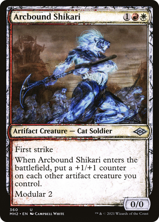 Arcbound Shikari (MH2-360) - Modern Horizons 2: (Showcase) Foil - Premium MTG Single from Wizards of the Coast - Just $0.08! Shop now at Game Crave Tournament Store