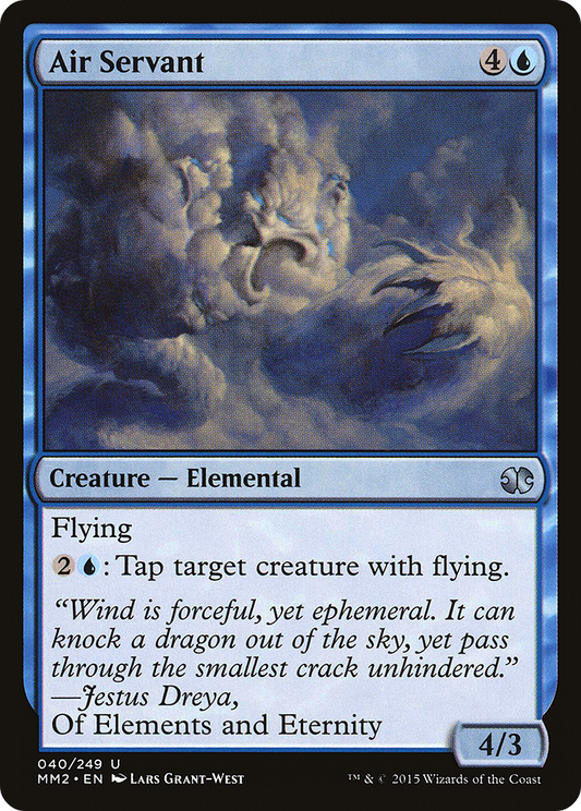 Air Servant (MM2-040) - Modern Masters 2015 - Premium MTG Single from Wizards of the Coast - Just $0.25! Shop now at Game Crave Tournament Store